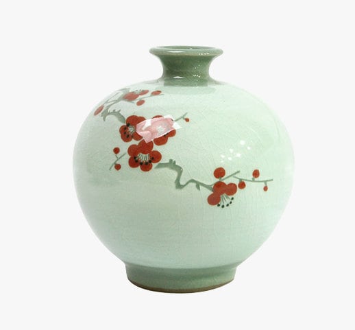 Korean Celadon Porcelain Vase